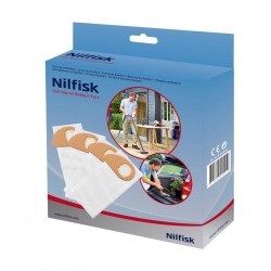 LOT DE 4 SACS SYNTHETIQUES POUR ASPIRATEUR NILFISK