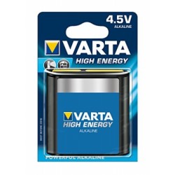 varta lot de 8 piles plate alcaline longlife power 3lr12 4